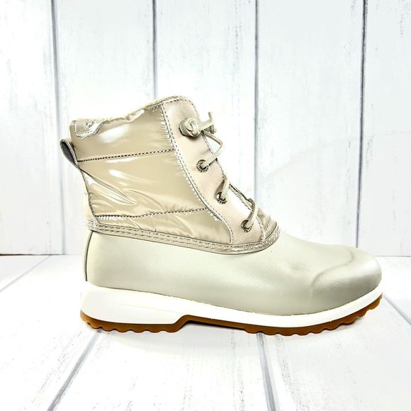 Sperry Women's Maritime Repel Snow Boots Thinsulate Waterproof Taupe Size 7.5 - Picture 9 of 16